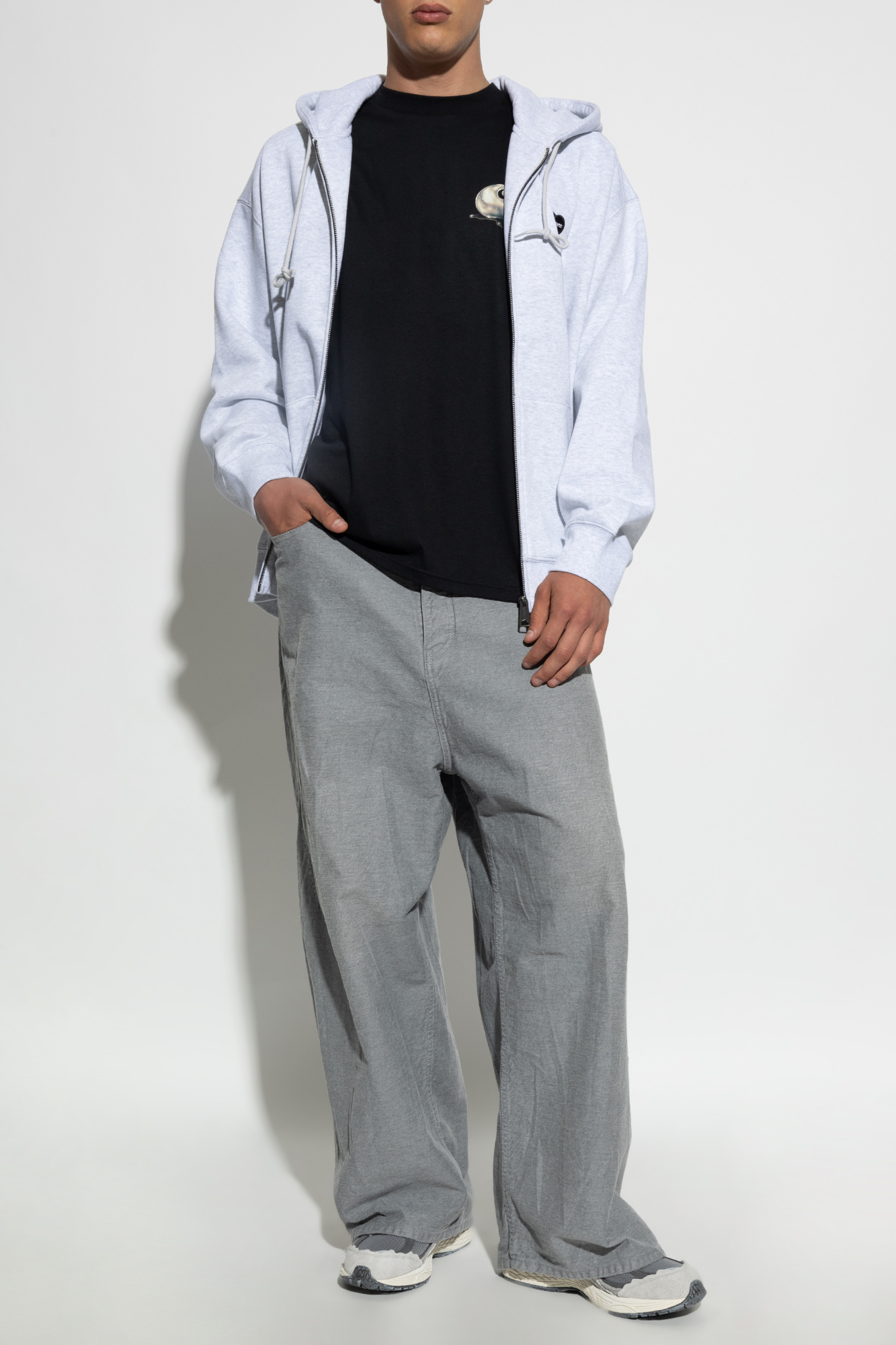 COMME des GARCONS HOMME Check Patchwork Switching Striped